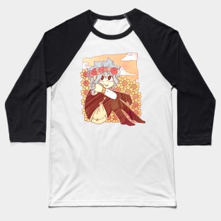 Flower Crown Levy Baseball T-Shirt